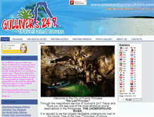 Tablet Screenshot of palawantravelandtours.com